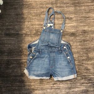 Madewell Jean short overalls